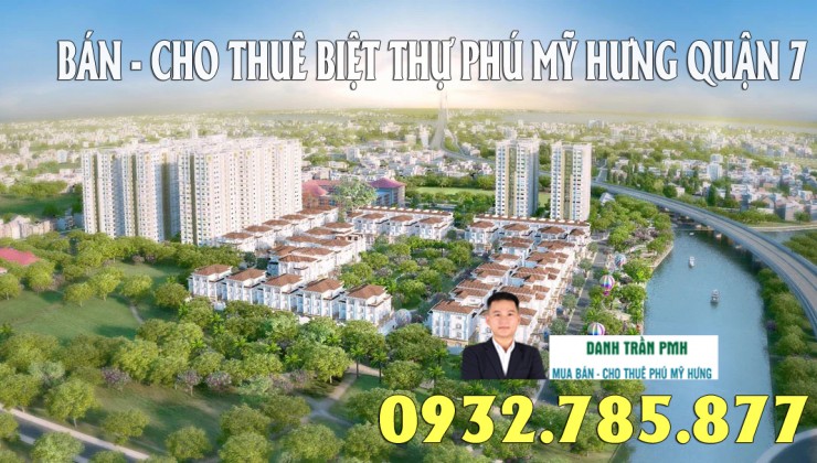 Biệt Thự Góc 2 Mặt Tiền Cityland View Sông đối diện PMH Q.7 giá 75 tỷ LH 0932785877 Danh Trần PMH